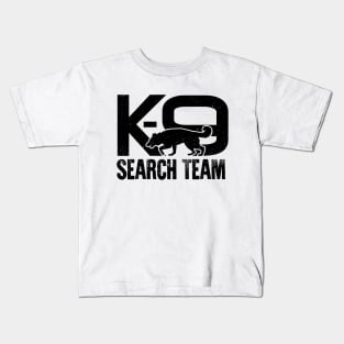 K-9 Search and Rescue Kids T-Shirt